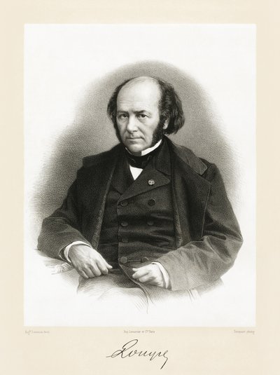 François Achille Longet, 1865-66 von Auguste Charles Lemoine